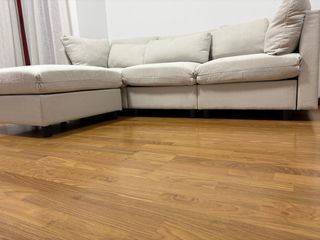 Sofá modular beige tela como nuevo