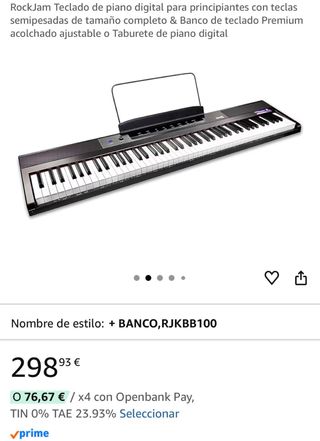 Piano Digital RockJam