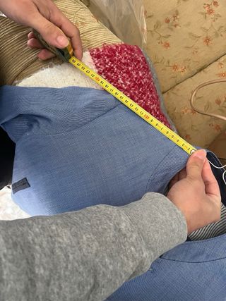 Traje corto completo azul 38/40