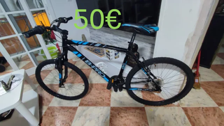 Bicicleta B-Pro 610 Negra y Azul