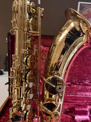 Saxofón Tenor Yamaha YTS 62 Dorado. Saxo, música