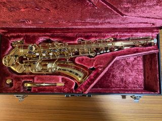 Saxofón Tenor Yamaha YTS 62 Dorado. Saxo, música