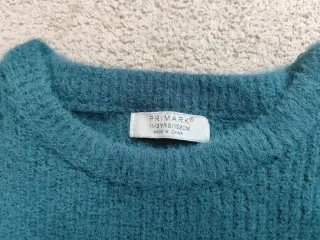 Jersey azul turquesa suave