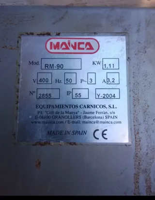 Amasadora industrial MANCA