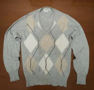 Maglione Mc George cashmere fantasia rombi