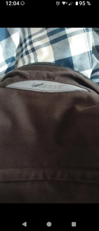 Chaqueta Dainese Marrón Moto