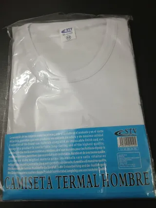 Camiseta Térmica STV Cuello Redondo Talla 52