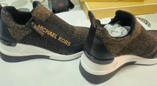 Michael Kors Zapatillas Talla 37 Negro/Bronce