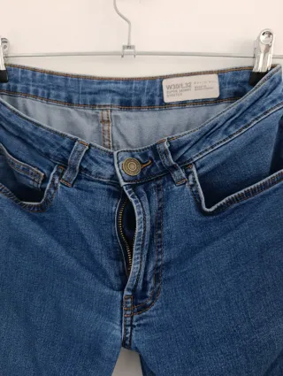 Pantalón vaquero Primark azul Talla M