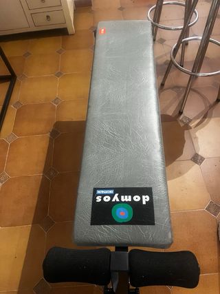 Banco de pesas y abdominales Domyos