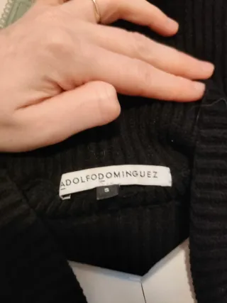 Jersey capa cuello alto mujer