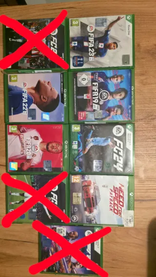 Xbox One Giochi: FIFA, FC, NFS