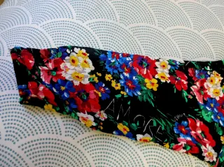 Blusa Desigual floral negra multicolor