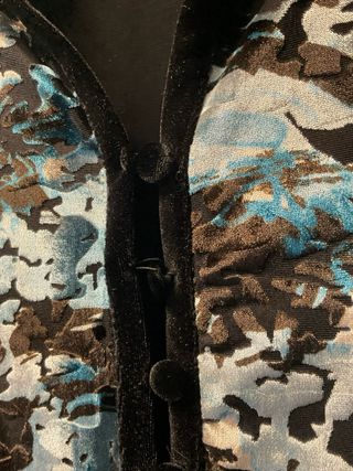 Blusa Terciopelo Estilo Japonés ANTEA