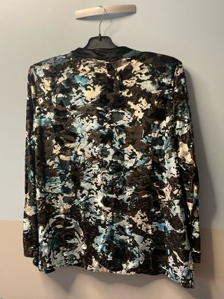 Blusa Terciopelo Estilo Japonés ANTEA