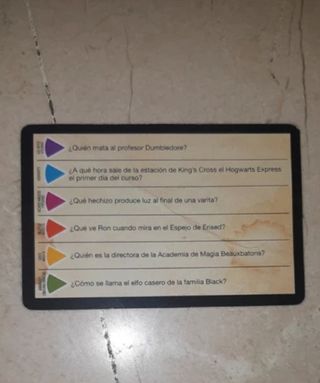 Trivial Pursuit Harry Potter