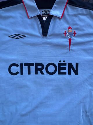 Camiseta Umbro Matchworn Celta 2002/2003 Jesuli 20
