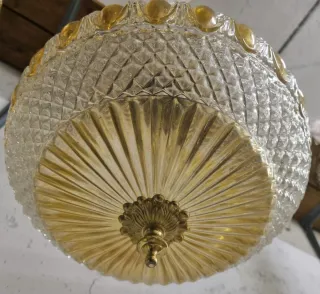 Lampadario italiano Vittoriano anni '60