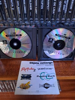 🇪🇦 Final Fantasy VIII platinum ps1