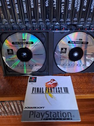 🇪🇦 Final Fantasy VIII platinum ps1