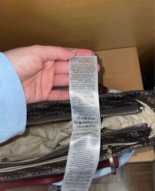 Bolso Guess Marrón y Dorado