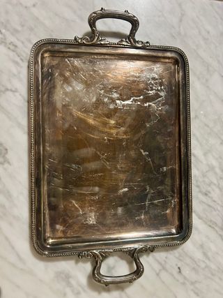 Juego 2 bandejas antiguas MENESES