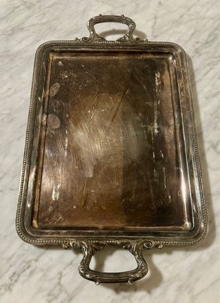 Juego 2 bandejas antiguas MENESES