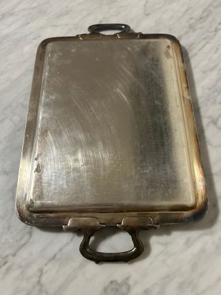 Juego 2 bandejas antiguas MENESES