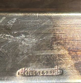 Juego 2 bandejas antiguas MENESES