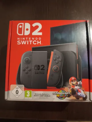 Consola Nintendo Switch 2 + Mario Kart World nueva