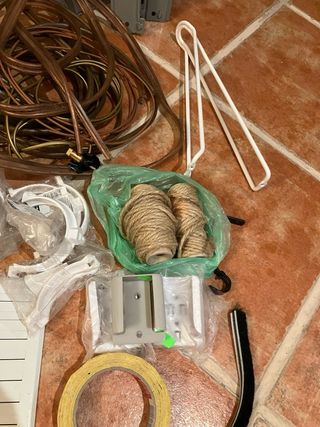 Restos de obra y materiales