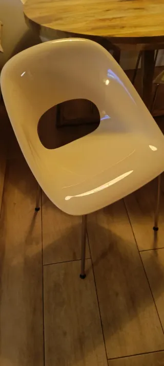 Pack 4 Sillas SKLUM Blancas