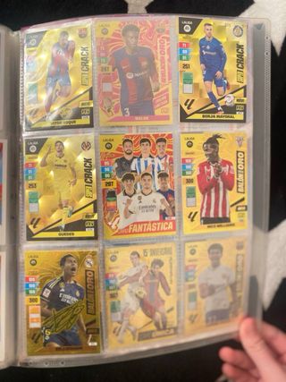 Colección Adrenalyn 2023-2024 casi completa