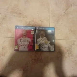 FIFA 18 y FIFA 20 PS4