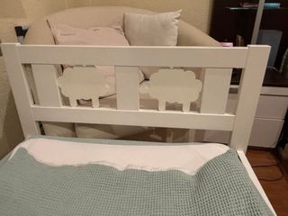 Cama infantil Ikea Kritter blanca