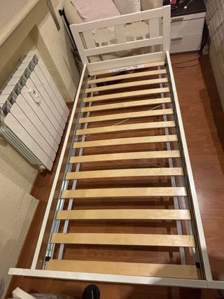 Cama infantil Ikea Kritter blanca