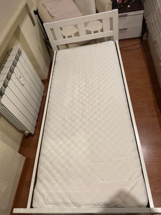 Cama infantil Ikea Kritter blanca