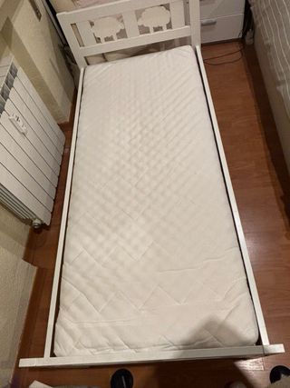Cama infantil Ikea Kritter blanca