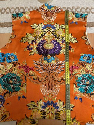 Chaleco Fallero Zaragüell Naranja Hombre