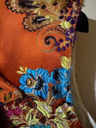 Chaleco Fallero Zaragüell Naranja Hombre