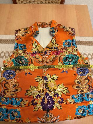 Chaleco Fallero Zaragüell Naranja Hombre