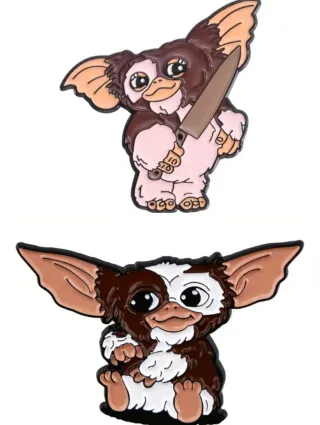 Pack Gremlins: Figura + 2 pines Gizmo (Todo Nuevo)