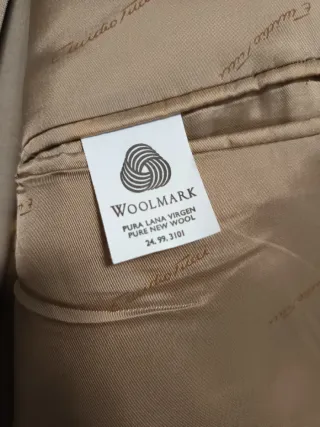 Traje Emidio Tucci Beige Talla 54