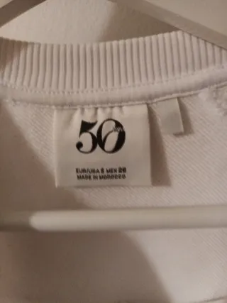 Sudadera Zara Blanca