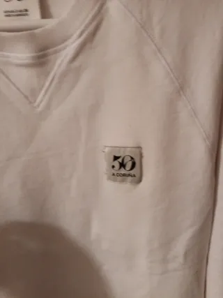 Sudadera Zara Blanca