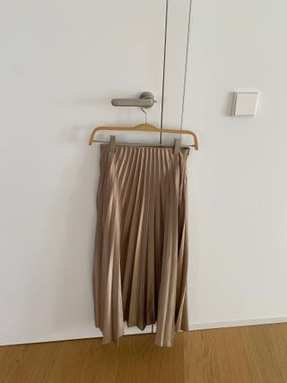 Falda plisada