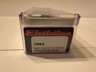 Vagón Electrotren Nitrato de Chile