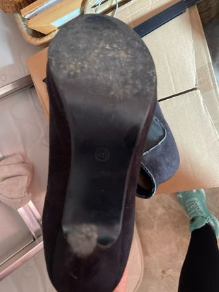 Botas de tacón negras