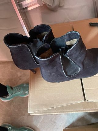 Botas de tacón negras