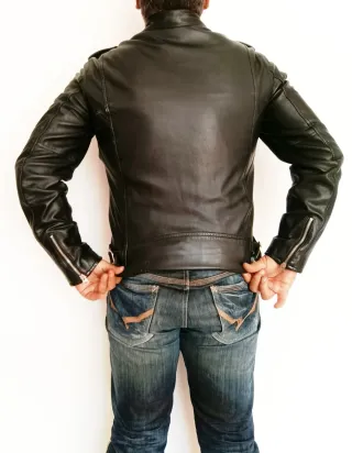 Perfecto cruzada Schott M pequeña Medidas indicada